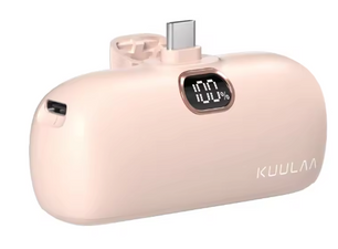 Mini Powerbank 5000mAh – Fast Charge Compacte Oplader met USB-C