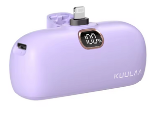 Mini Powerbank 5000mAh – Fast Charge Compacte Oplader met USB-C