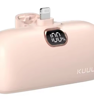 Mini Powerbank 5000mAh – Fast Charge Compacte Oplader met USB-C