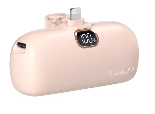 Mini Powerbank 5000mAh – Fast Charge Compacte Oplader met USB-C