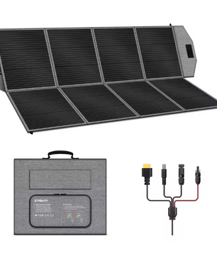 Draagbaar Zonnepaneel 400W – Opvouwbare Solar Charger met Hoge Efficiëntie en IP65 Bescherming