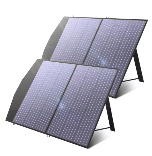 Draagbaar Zonnepaneel 100W – Opvouwbare Solar Charger met Hoge Efficiëntie en IP66 Waterbestendig Design