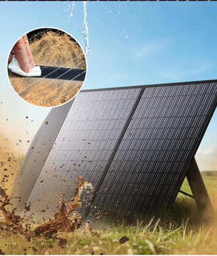 Draagbaar Zonnepaneel 100W – Opvouwbare Solar Charger met 23% Efficiëntie en IP66 Waterbestendig