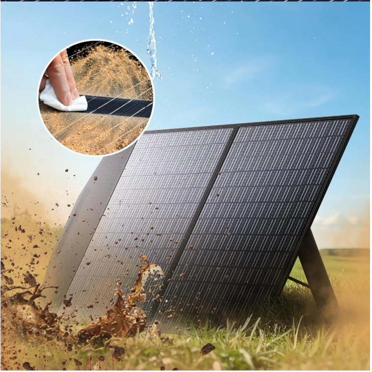 Draagbaar Zonnepaneel 100W – Opvouwbare Solar Charger met 23% Efficiëntie en IP66 Waterbestendig