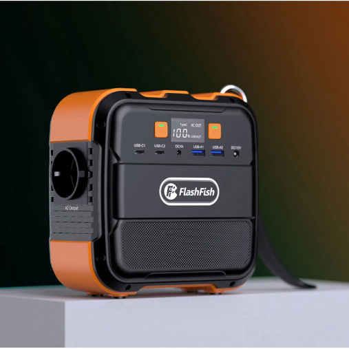 Draagbare Power Station 120W – Mini Generator 230V met 97Wh Batterij en Solar Oplaadoptie