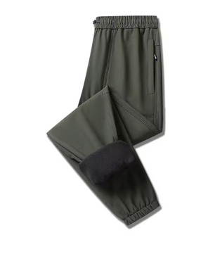 Winter Fleece Broek – Waterafstotende Outdoor Jogger met Winddichte en Warme Voering