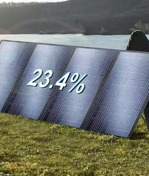 Draagbaar Zonnepaneel 200W – Opvouwbare Solar Charger met 23,4% Efficiëntie en IP67 Waterdicht