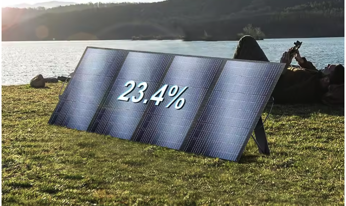 Draagbaar Zonnepaneel 200W – Opvouwbare Solar Charger met 23,4% Efficiëntie en IP67 Waterdicht