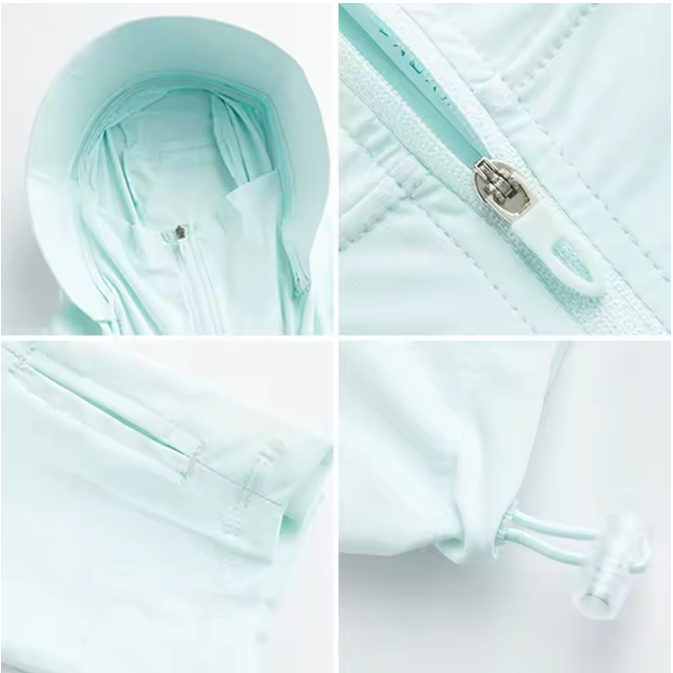 UV Beschermende Jas – Unisex Lichtgewicht Outdoor Zomerjas met Capuchon