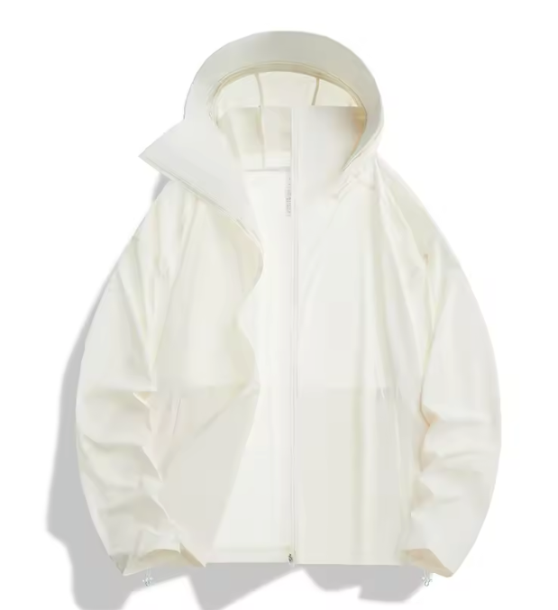 UV Beschermende Jas – Unisex Lichtgewicht Outdoor Zomerjas met Capuchon
