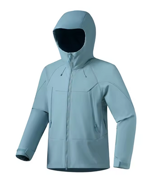 Softshell Outdoor Jas – Waterdichte Winddichte Fleece Jas met Capuchon Unisex