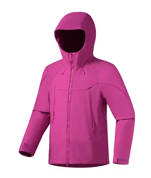 Softshell Outdoor Jas – Waterdichte Winddichte Fleece Jas met Capuchon Unisex
