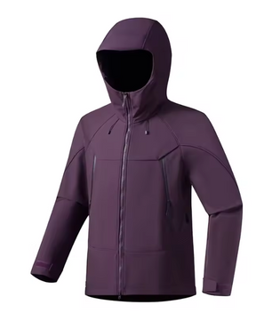 Softshell Outdoor Jas – Waterdichte Winddichte Fleece Jas met Capuchon Unisex