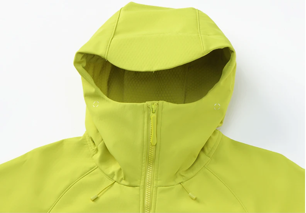 Softshell Outdoor Jas – Waterdichte Winddichte Fleece Jas met Capuchon Unisex