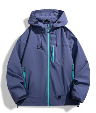 Waterdichte Outdoor Jas – Unisex Windbreaker met Capuchon voor Hiking en Trekking