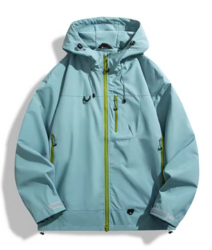 Waterdichte Outdoor Jas – Unisex Windbreaker met Capuchon voor Hiking en Trekking
