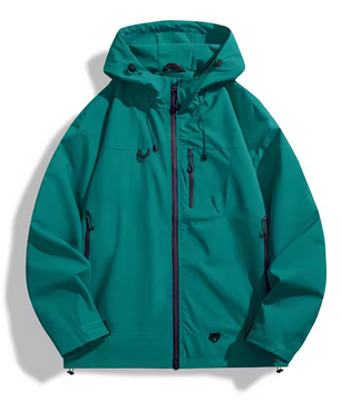 Waterdichte Outdoor Jas – Unisex Windbreaker met Capuchon voor Hiking en Trekking