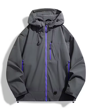 Waterdichte Outdoor Jas – Unisex Windbreaker met Capuchon voor Hiking en Trekking