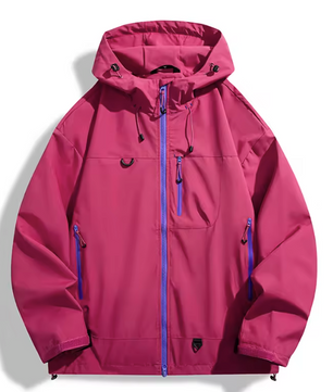 Waterdichte Outdoor Jas – Unisex Windbreaker met Capuchon voor Hiking en Trekking