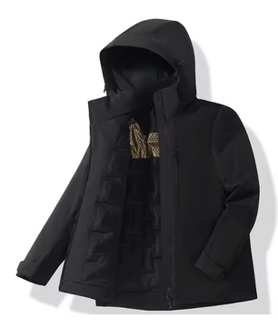 Winter Fleece Jas – Waterdichte Winddichte Outdoor Jas met Thermische Voering