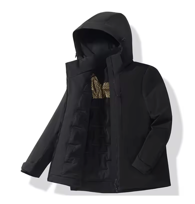 Winter Fleece Jas – Waterdichte Winddichte Outdoor Jas met Thermische Voering