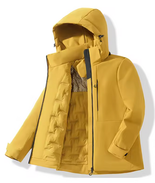 Winter Fleece Jas – Waterdichte Winddichte Outdoor Jas met Thermische Voering