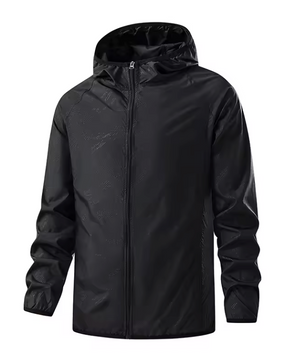 Outdoor Windbreaker Jas – Unisex Waterafstotende Regenjas met UV Bescherming en Capuchon