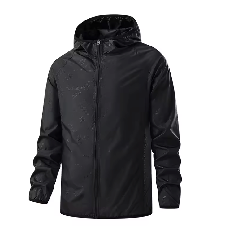 Outdoor Windbreaker Jas – Unisex Waterafstotende Regenjas met UV Bescherming en Capuchon