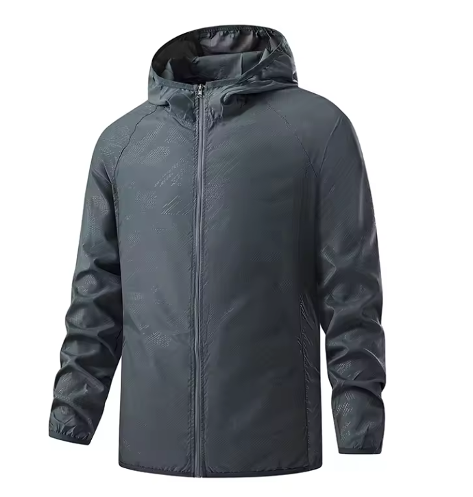 Outdoor Windbreaker Jas – Unisex Waterafstotende Regenjas met UV Bescherming en Capuchon