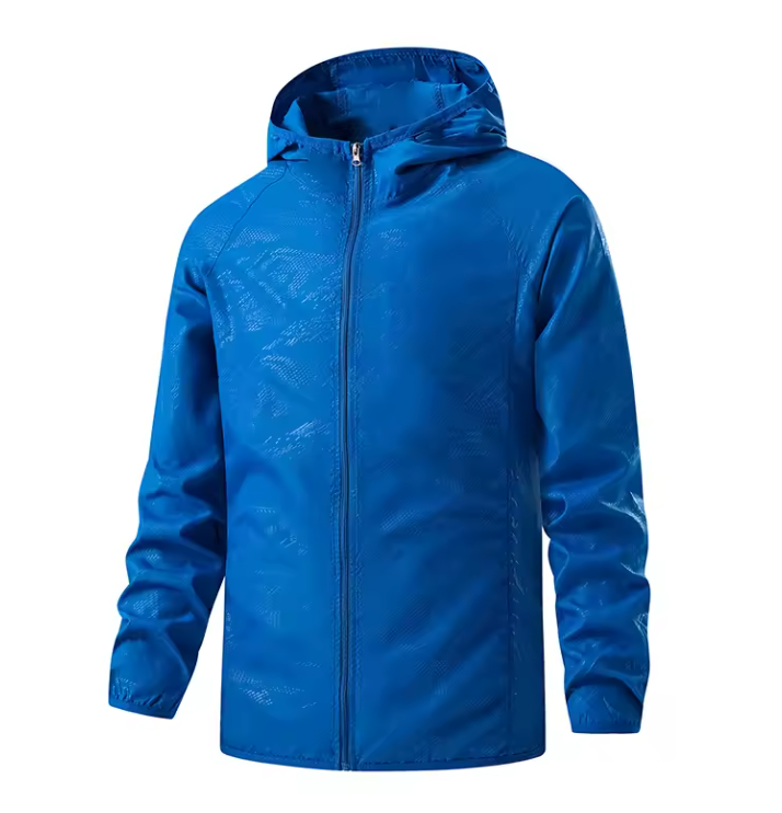 Outdoor Windbreaker Jas – Unisex Waterafstotende Regenjas met UV Bescherming en Capuchon