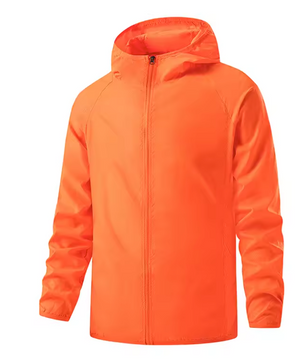 Outdoor Windbreaker Jas – Unisex Waterafstotende Regenjas met UV Bescherming en Capuchon