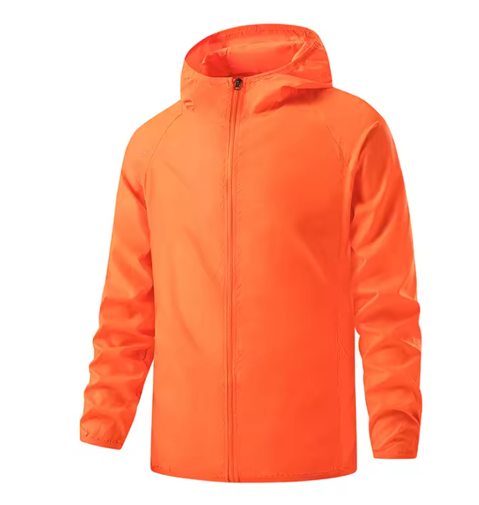 Outdoor Windbreaker Jas – Unisex Waterafstotende Regenjas met UV Bescherming en Capuchon