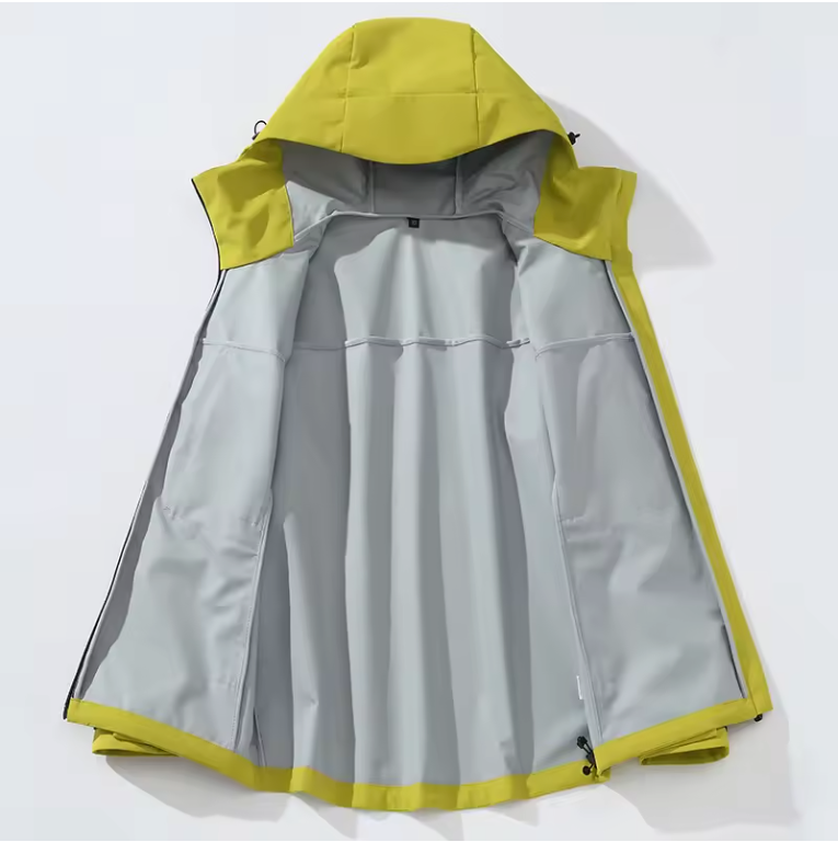 Waterdichte Outdoor Jas – Unisex Windbreaker met Capuchon voor Hiking en Regen