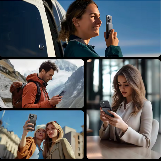 Magnetische Powerbank 10000mAh – Draadloze Fast Charge met USB-C en Compact Design