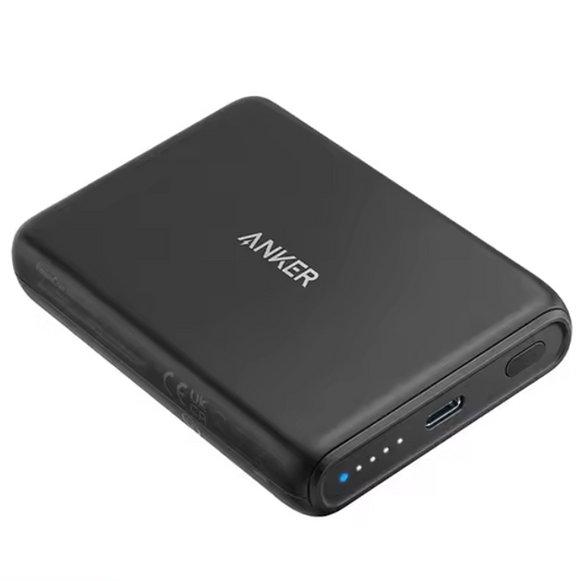 Magnetische Powerbank 5000mAh – Draadloze Oplader met USB-C en Compact Design