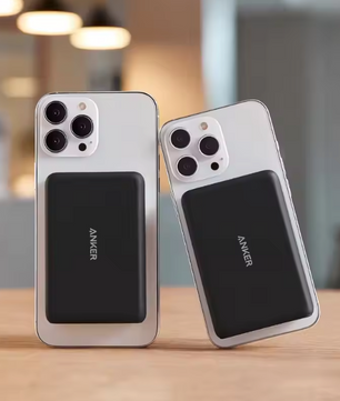 Magnetische Powerbank 5000mAh – Draadloze Oplader met USB-C en Compact Design