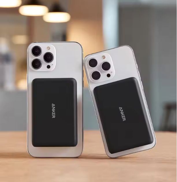 Magnetische Powerbank 5000mAh – Draadloze Oplader met USB-C en Compact Design