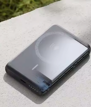 Magnetische Powerbank 5000mAh – Draadloze Oplader met USB-C en Compact Design