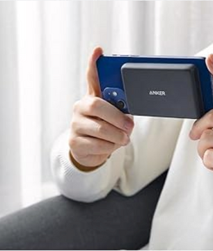 Magnetische Powerbank 5000mAh – Draadloze Oplader met USB-C en Compact Design