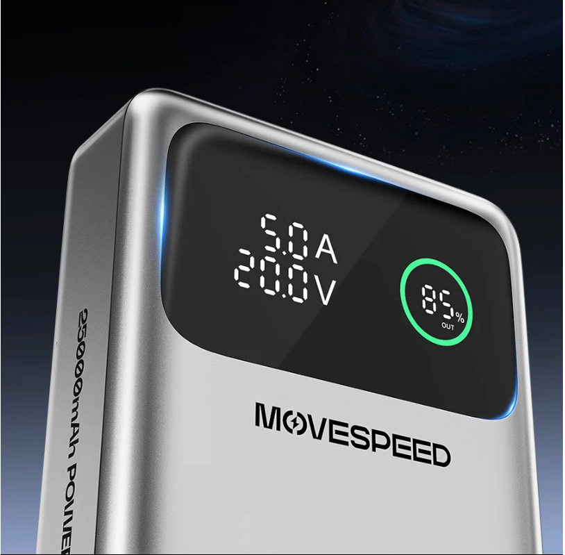 Powerbank 25000mAh – 140W Fast Charge met USB-C voor Laptop en Smartphone