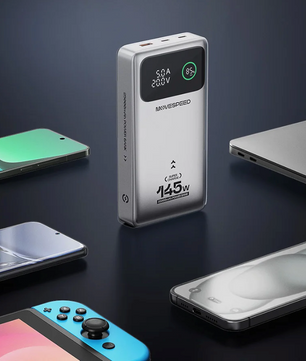 Powerbank 25000mAh – 140W Fast Charge met USB-C voor Laptop en Smartphone