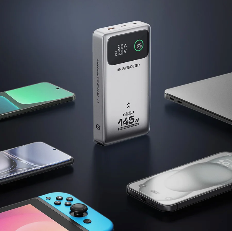 Powerbank 25000mAh – 140W Fast Charge met USB-C voor Laptop en Smartphone