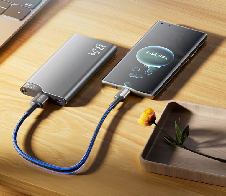 Powerbank 10000mAh – 22.5W Fast Charge met USB-C en LED Display