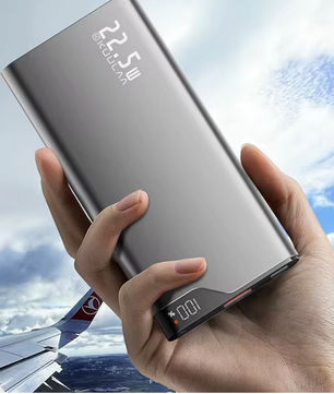 Powerbank 10000mAh – 22.5W Fast Charge met USB-C en LED Display