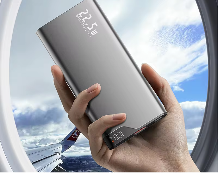 Powerbank 10000mAh – 22.5W Fast Charge met USB-C en LED Display