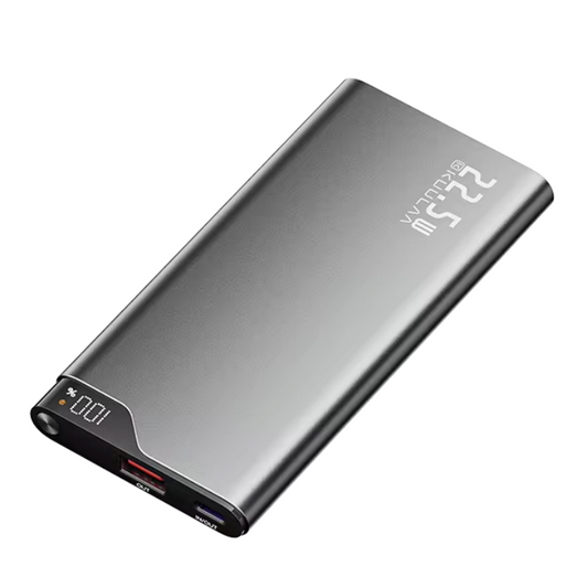 Powerbank 10000mAh – 22.5W Fast Charge met USB-C en LED Display