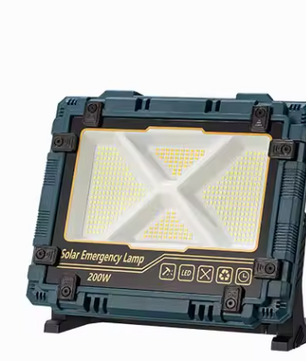 Krachtige LED Camping Lamp – Dimbare Outdoor Lamp met USB-C, Zonnepaneel en Statief