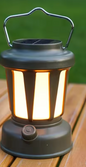 Solar Camping Lamp – Dimbare LED Lantaarn met USB-C en Warm/Koud Licht voor Outdoor
