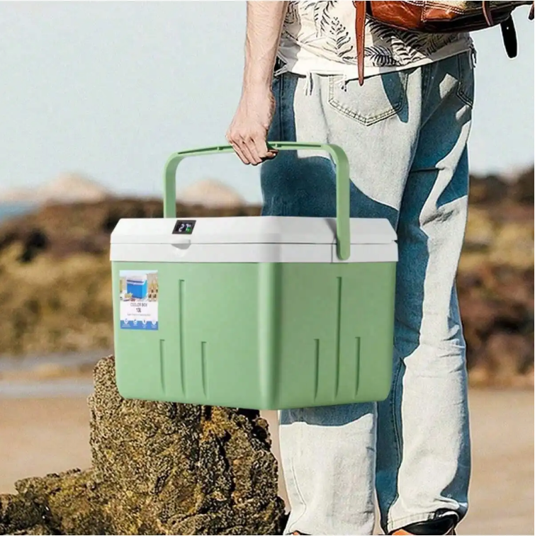 Compacte Koelbox 5L / 8L / 13L – Draagbare Camping Lunchbox met Isolatie voor Outdoor en Picknick