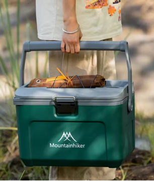 Camping Koelbox 16L – Draagbare Ice Box met Isolatie voor Outdoor, Vissen en Picknick